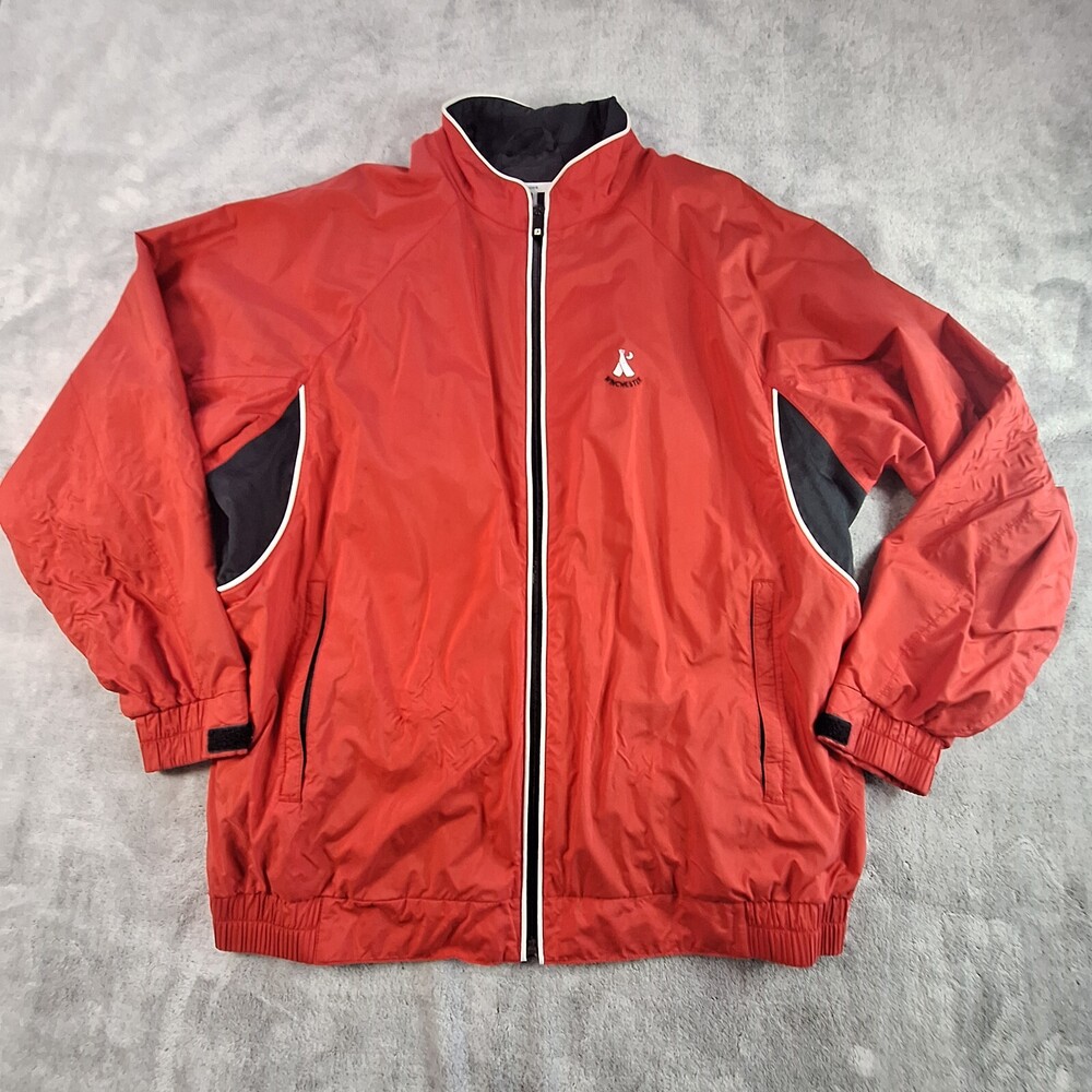 FootJoy Windbreaker Men's Large Red Winchester Country Club Tour Collection
